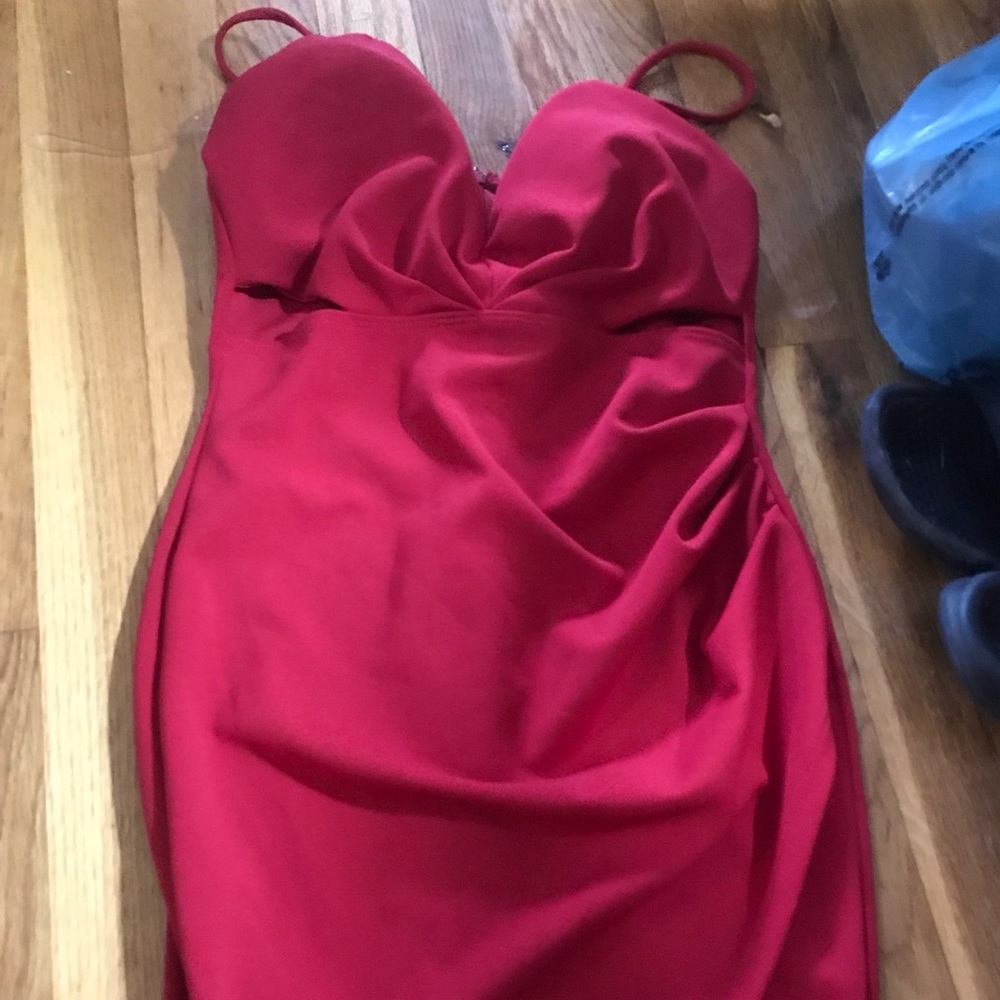 Brand new fashion Nova red mini dress